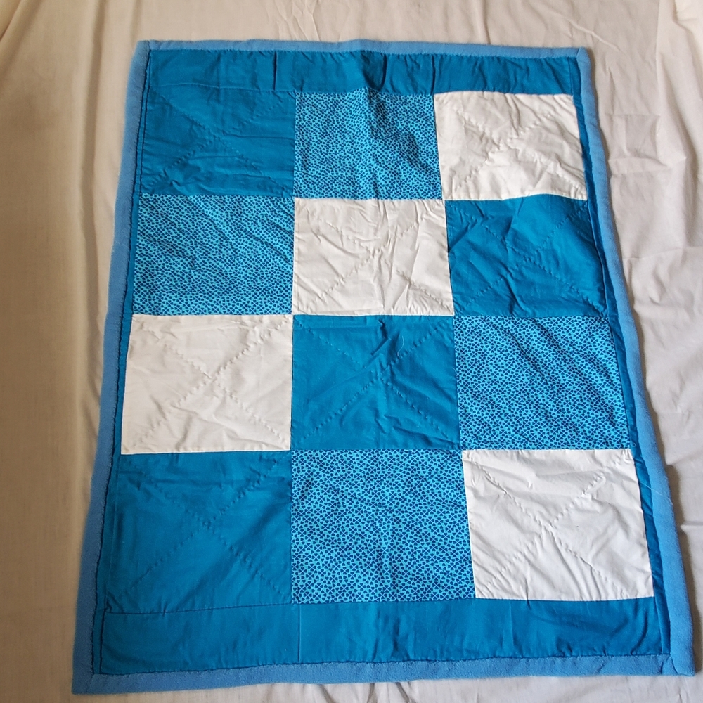 Baby Blanket - "Ocean Baby Blues"